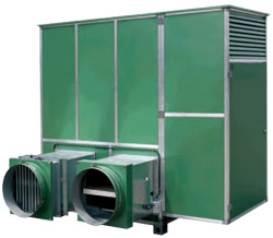 Warm air heater series GE