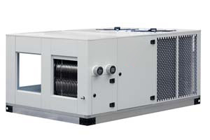 Generatore d'aria calda Roof Top Compact